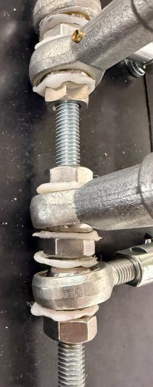 Rod end bearings with custom O-rings fitted