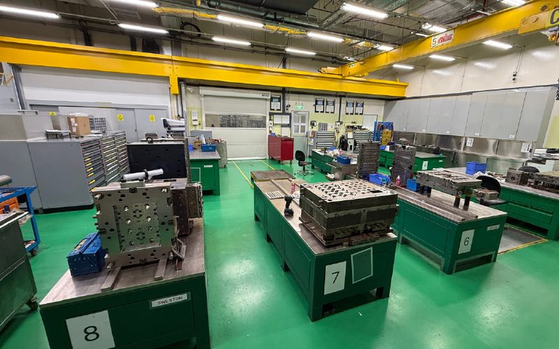 Injection mould toolroom at BD